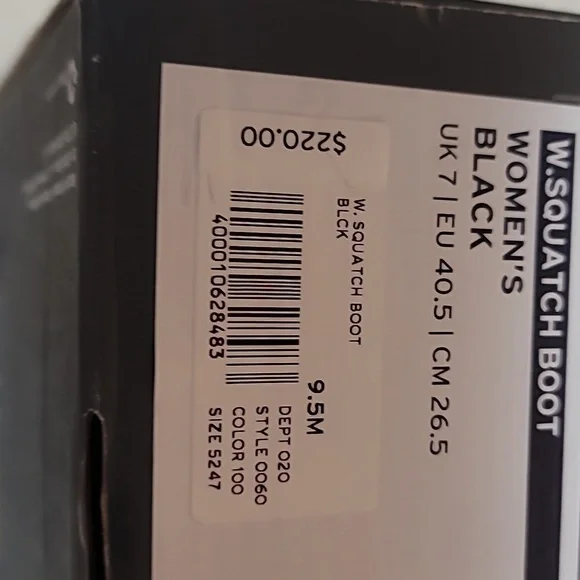 Eddie Bauer, Women's, Faux Fur, Leather, Squatch Boot Black Sz 9.5 Snow Winter - Picture 10 of 11